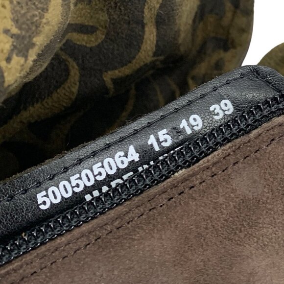 Fly London "Yip" Grey Janeda Ranch Wedge Bootie Women's Size 39/US 8-8.5 - Picture 10 of 11